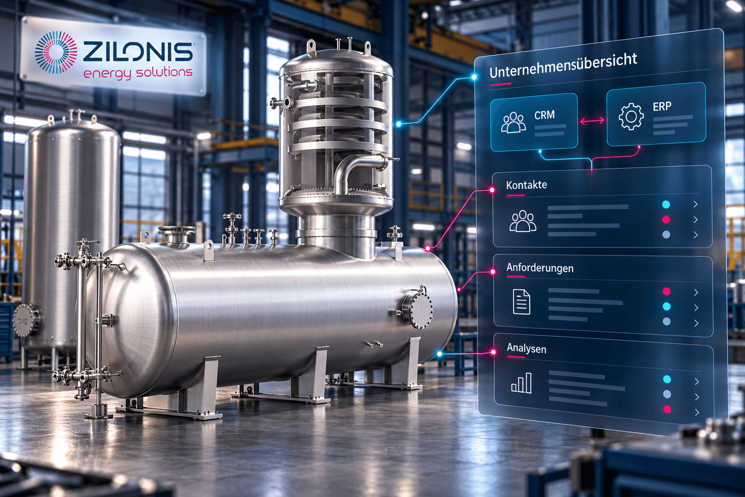 ZILONIS Thermalspeicher mit Unternehmensübersicht 3
