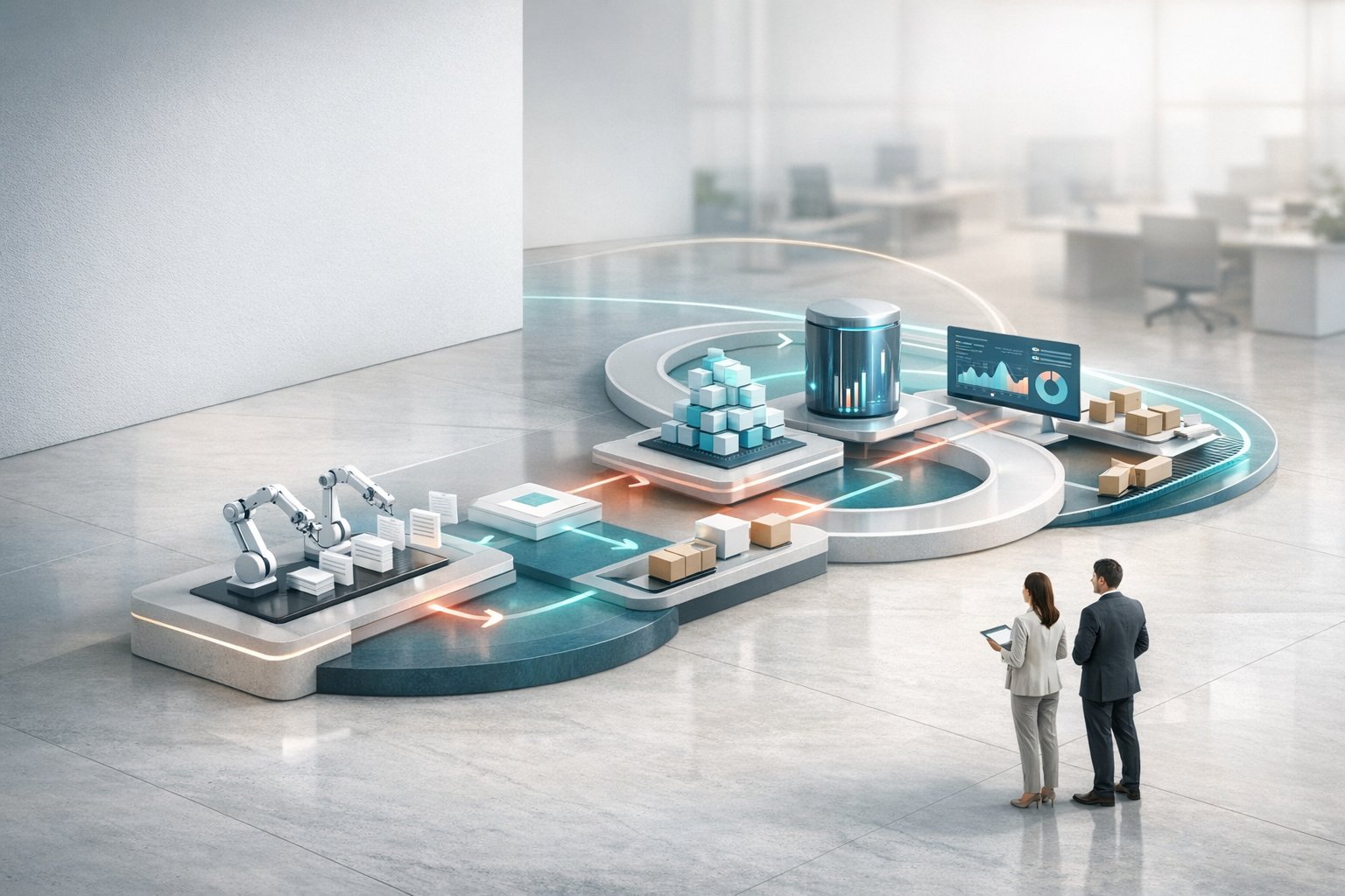 KI-Automatisierung Unternehmen: Mittelstand digitalisiert Prozesse