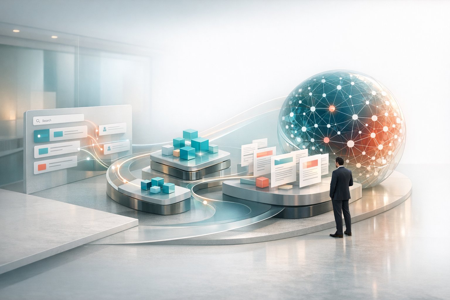 Kontextengineering fĂĽr semantische Suche im Mittelstand