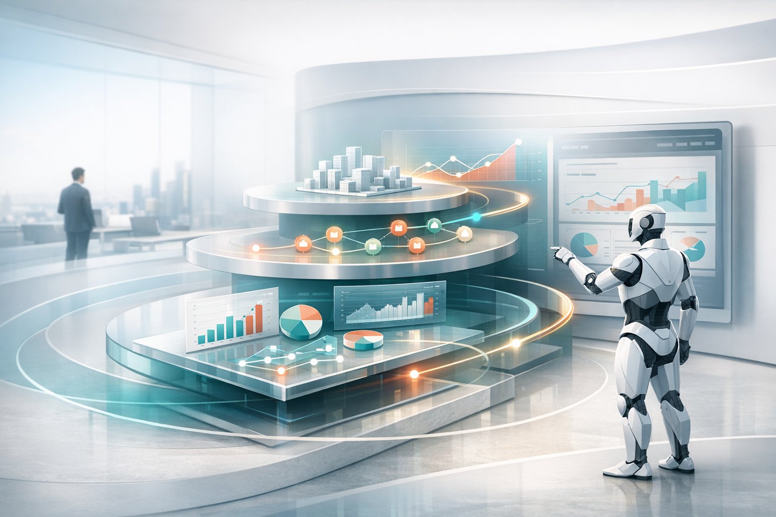 KI Agent Datenanalyse Mittelstand im Einsatz