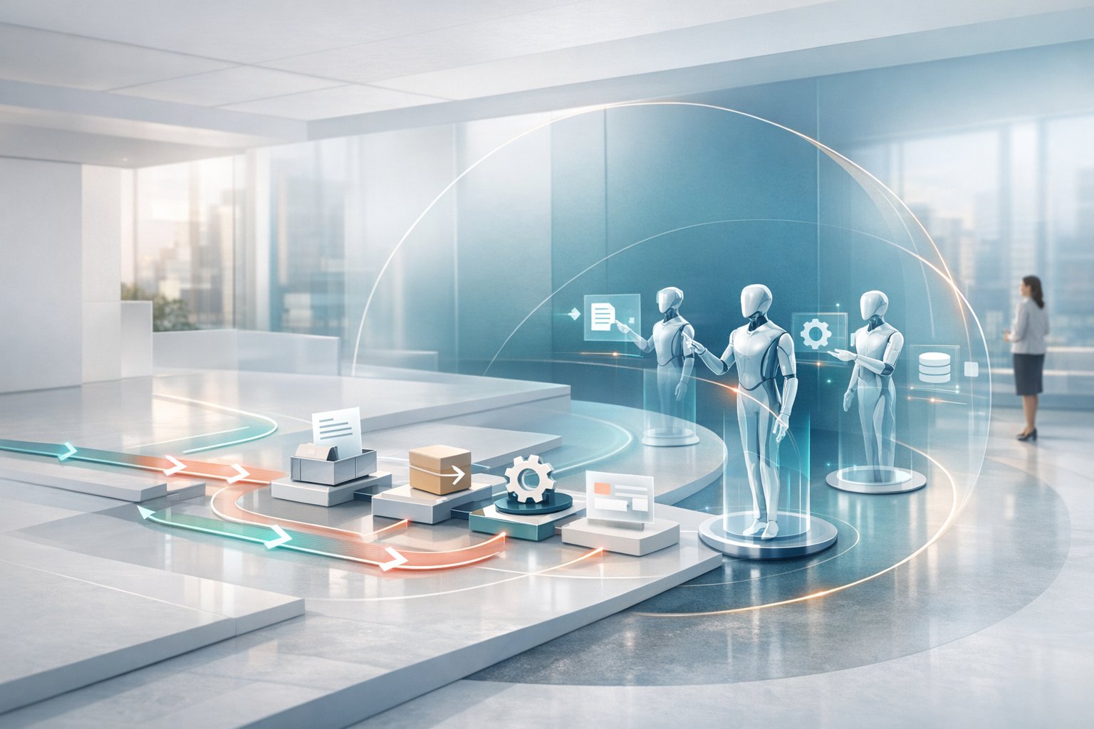 Agentic Automation mit KI-Agenten in Unternehmensprozessen