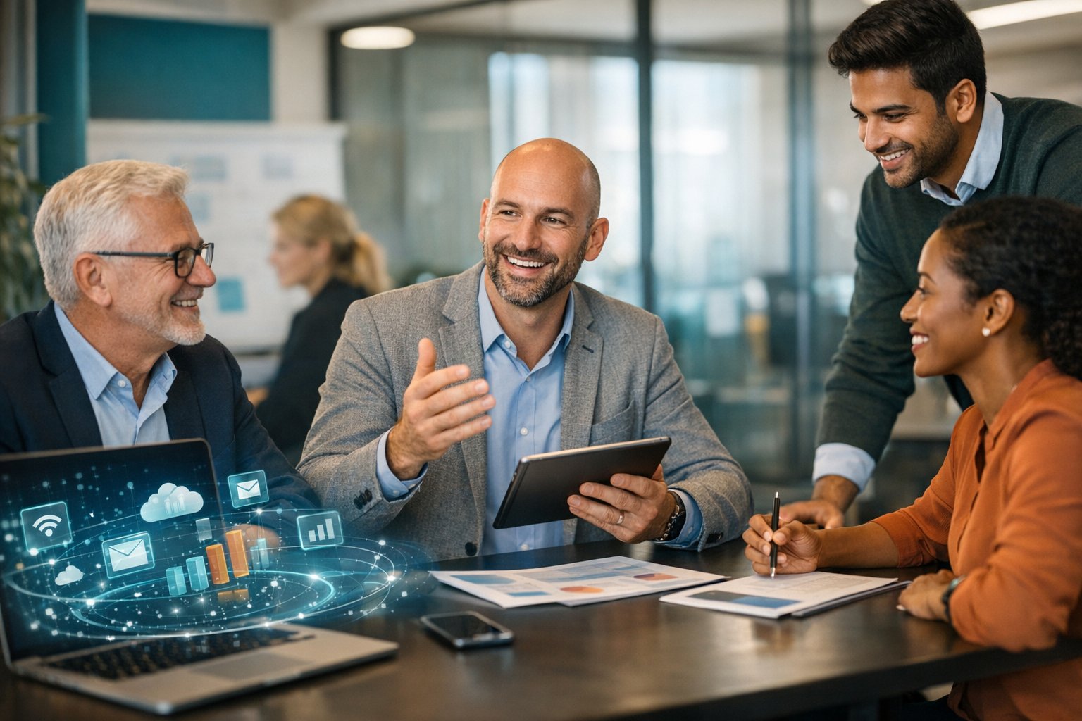 KI-generiertes Bild (business)
